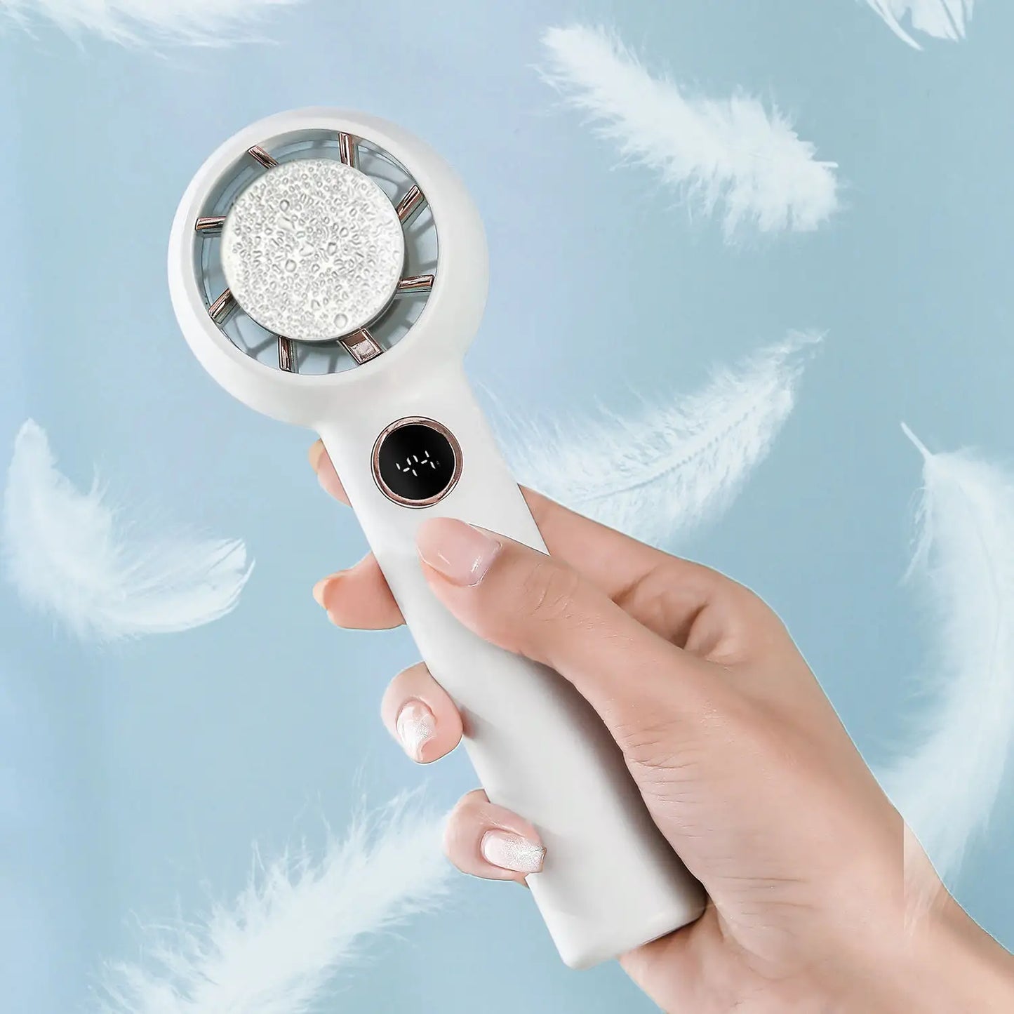 Wholesale Handheld Mini Portable Personal Outdoor Hand Cooling Cooler Held Rechargeable Fan Electric Air Cooling Fan