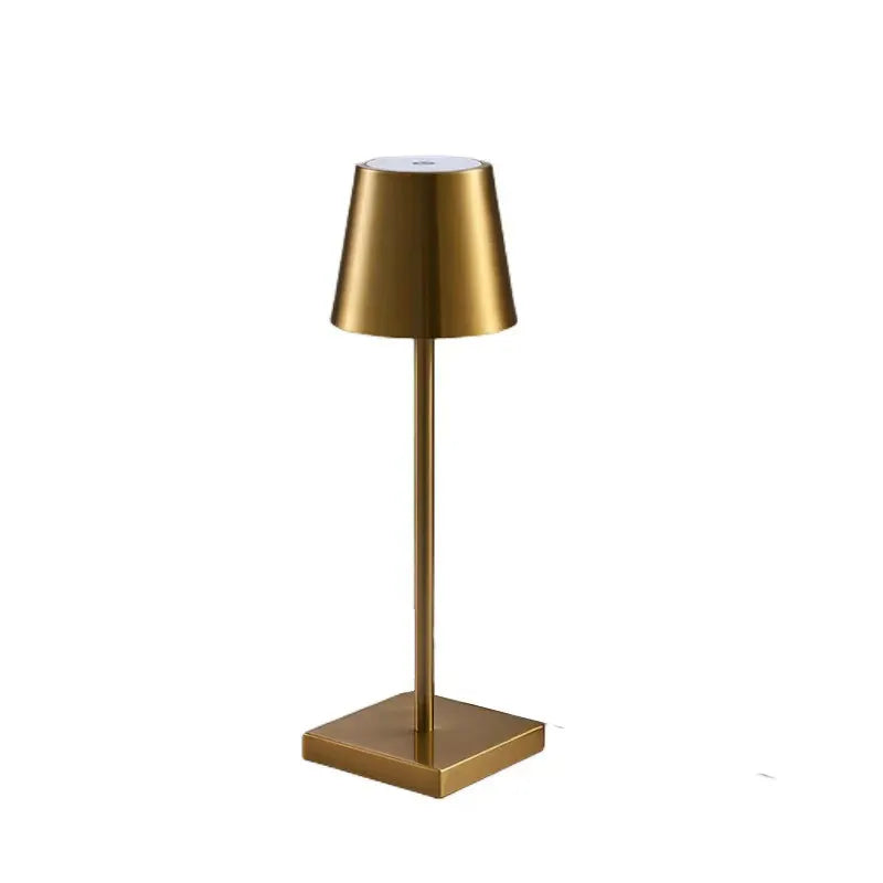 LED Touch Charging Table Lamp High Foot Small Night Light for Outdoor Bar Counter Western Restaurant Atmosphere for Night Tables