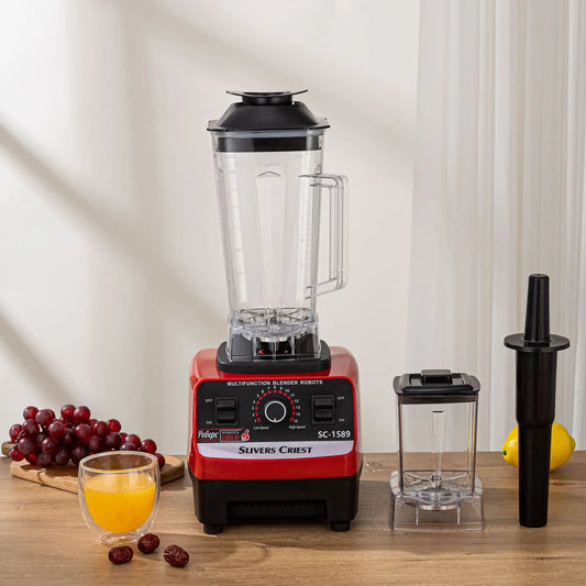 Heavy Duty Commercial Juice Fruit Mixeur5500w Silver crest sc 1589 2 in 1 Fresh Juicer Mixer Smoothie Blender Machine