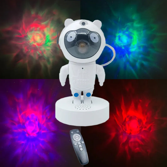 Smart Night Lights Projector Bedroom Star Projector Galaxy Projector Starry Projection Lamp Gift for Kid Wireless Speaker