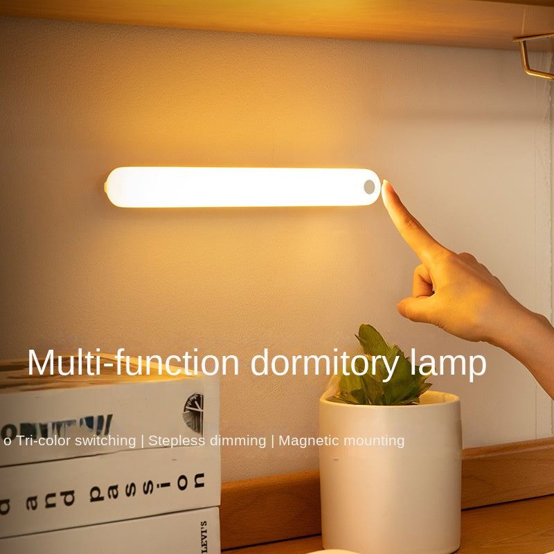 Lampe D'Armoire à DéTecteur de Mouvement, éClairage Portable sans Fil MagnéTique Alimenté par Batterie pour Placard, Chambre
