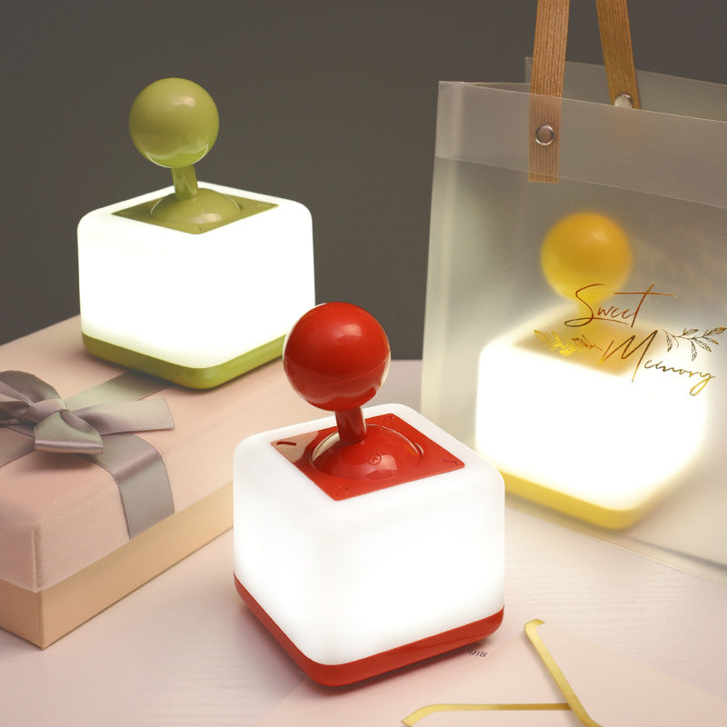 Fun joystick night light, creative gift night light, street stall night market bedroom bedside night light, desktop atmosphere light