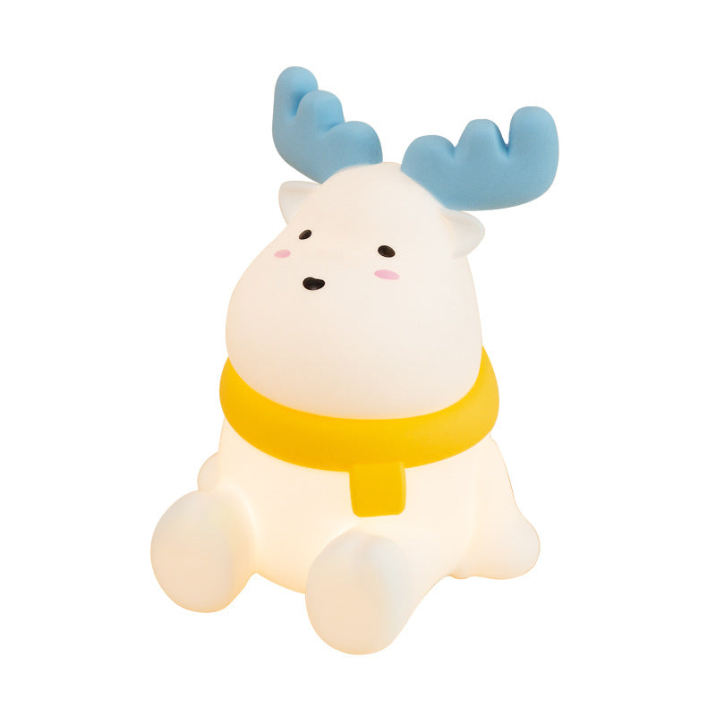 Little Elk Silicone Patching Night Light Bedhead Atmosphere Light Desk LED Table Light