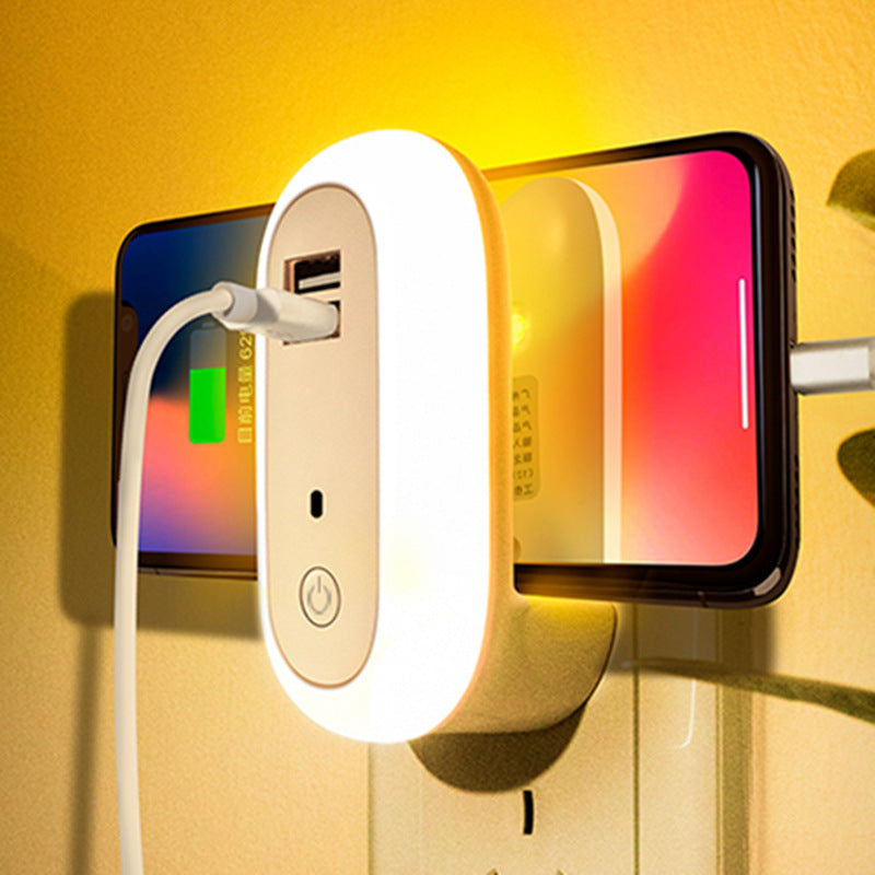 Remote Control Night Light for Kid's,Bedroom Bedside Plug in Lamp,baby sleep and feeding LED Lamp