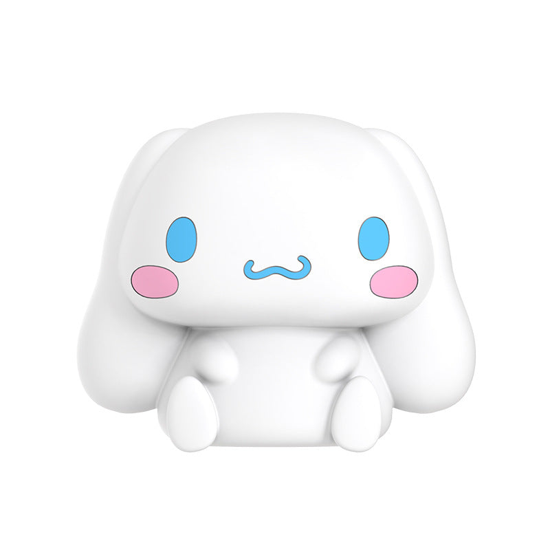 Cinnamoroll silicone night light, bedroom sleep bedside table lamp, creative birthday gift for children