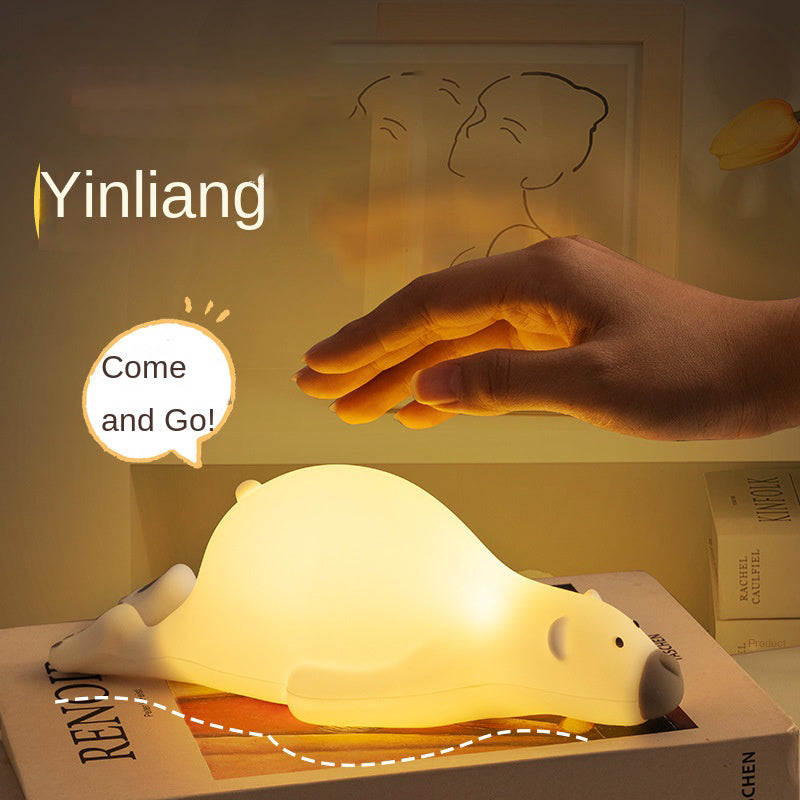 Night Light, Cute, Rechargeable, Nursing Light, 3-Stage Dimming, Bedside Lamp, Interior, Birthday, Baby Shower, Gift