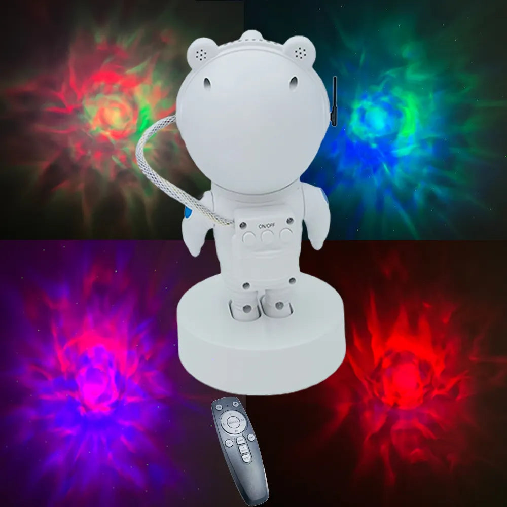 Smart Night Lights Projector Bedroom Star Projector Galaxy Projector Starry Projection Lamp Gift for Kid Wireless Speaker