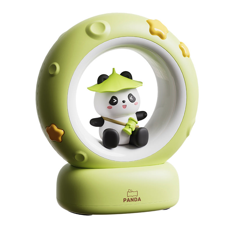 Wetry LED Night Light, Baby Night Light Cute Panda Night Lamp for Child Bedroom Decoration Bedside Lamp Touch to Dim Nursery Nightlight Newborns Presents for Girls Boys [Energy Class F]
