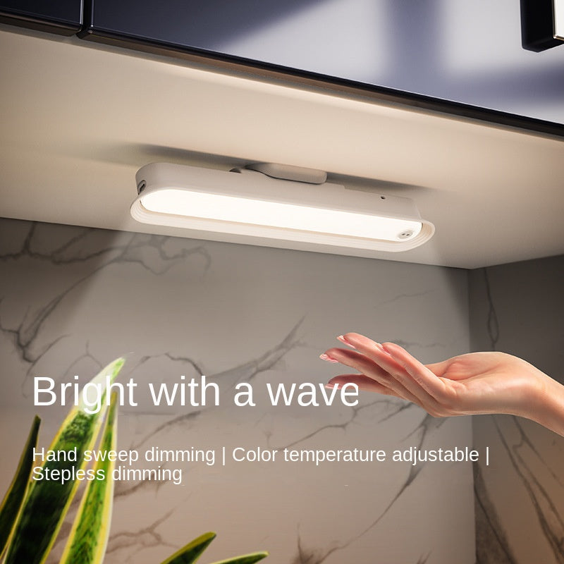 Lampe D'Armoire à DéTecteur de Mouvement, éClairage Portable sans Fil MagnéTique Alimenté par Batterie pour Placard, Chambre