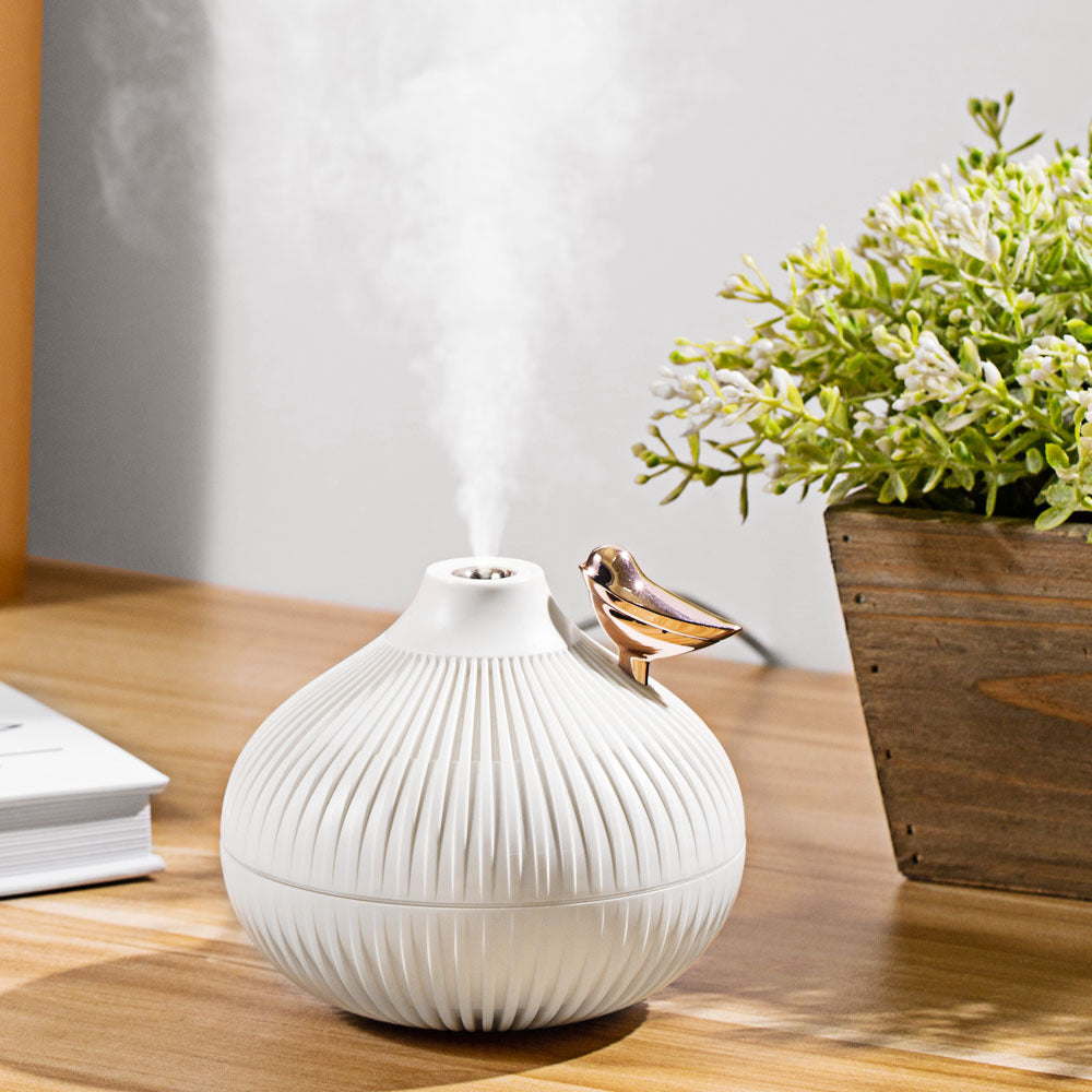 Humidifier for Room Moisture, Cool Mist Humidifier, Aroma Diffuser for Home, Cool Mist Small Quiet Air Humidifier,Ultrasonic Essential Oil Diffuser Electric For Car, Office, Babies, Home