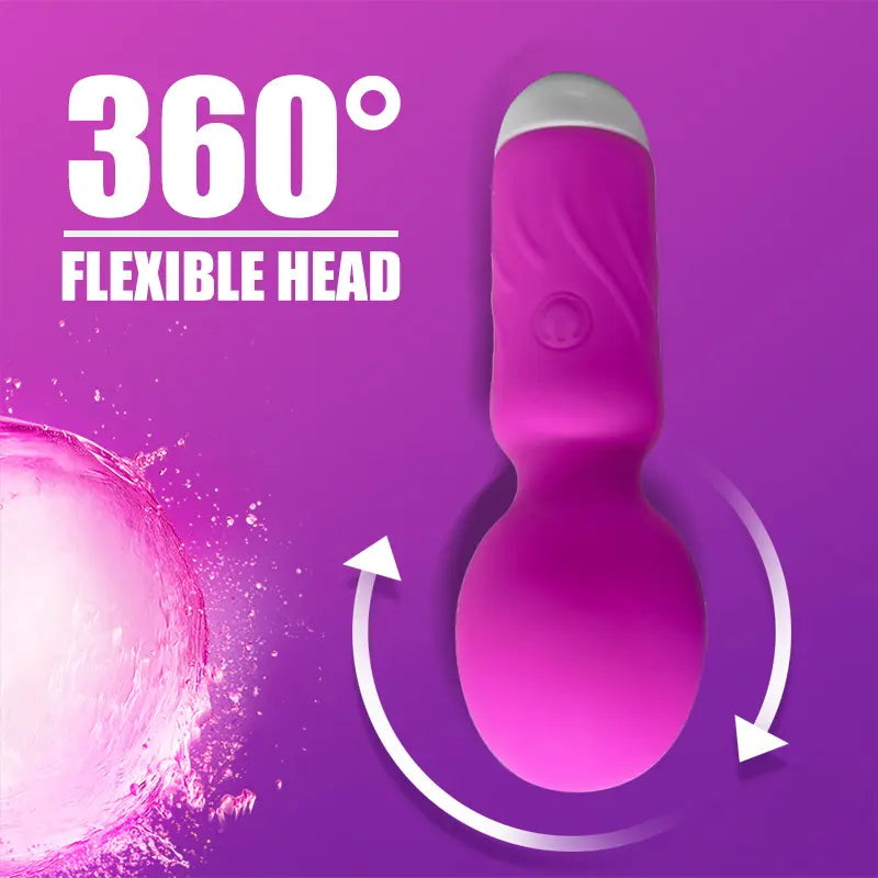 Powerful Mini AV Wand Vibrator Sex Toys G Spot Clitoris Stimulator Vibrator Dildo AV Wand Vibrator Massager Sex Toys for Woman