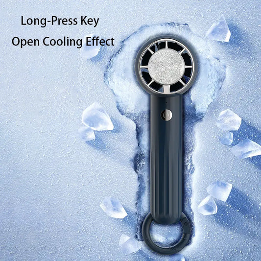 Best-Selling Mini Handheld 2000mah Portable Fan Long-Life Small Rechargeable Fan for Outdoor Climbing High Speed Wind