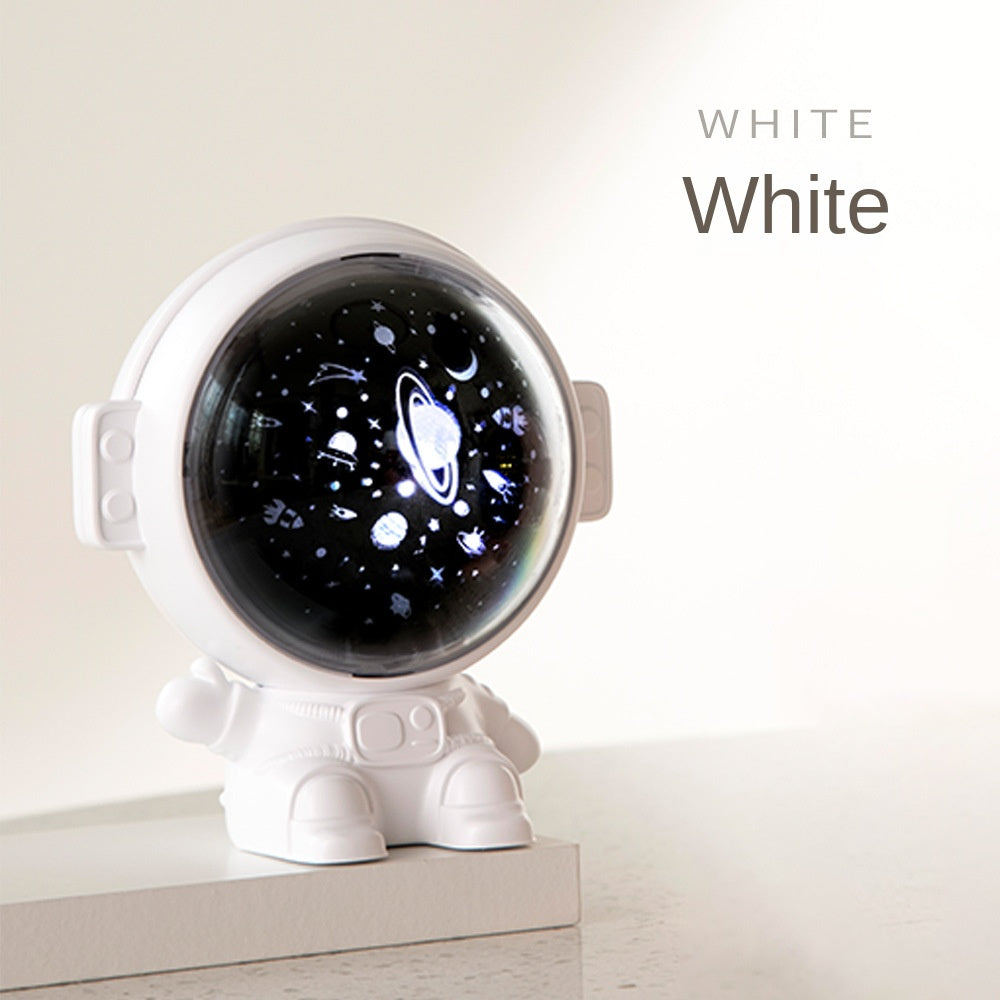 Astronaut Buddy Galaxy Star Projector Spaceman Room Ceiling Aesthetic Decor Starry Night Light Lamp Gifts with Bedroom Lullaby Music Function for Kids,Boys,Girls,Solar System Space Lovers