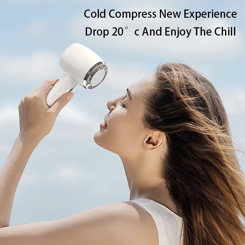 Best-Selling Mini Handheld 2000mah Portable Fan Long-Life Small Rechargeable Fan for Outdoor Climbing High Speed Wind