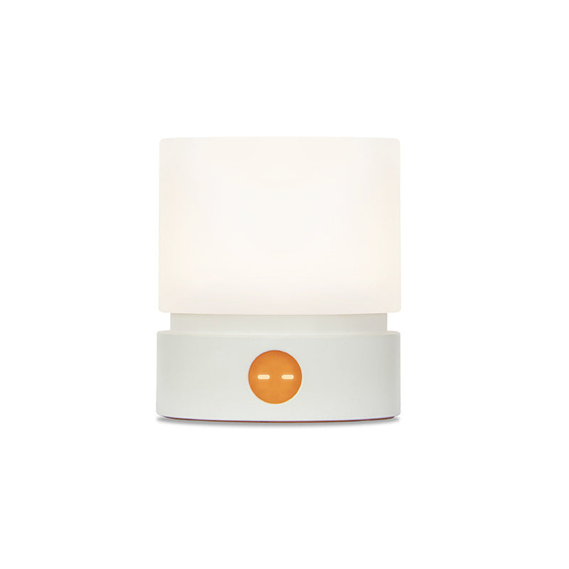 Stepless Dimming Touch Table Lamp, Sensor Control Bedside Lamps with USB Charging Port & Timed Off Mode, Warm Light LED Night Light for Bedroom/Baby Nursery/Nightstand/Bathroom/Hallways,Cinnamon Red