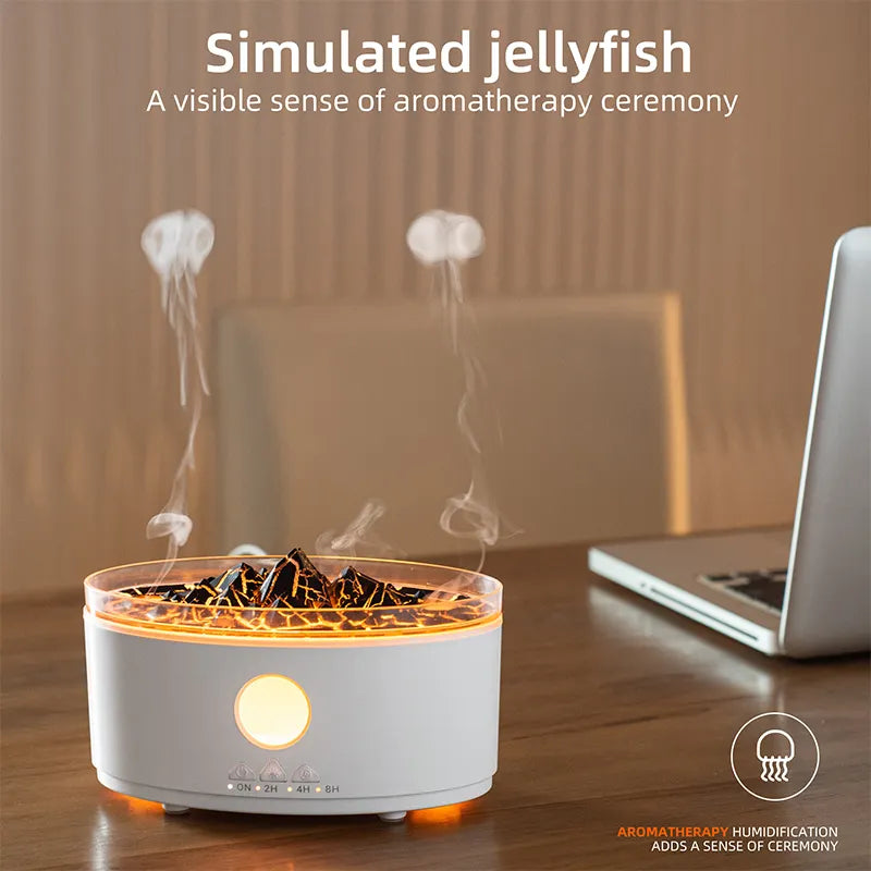 Rain Clouds Aroma Diffuser Zen Raindrops Air Humidifier Essential Oil Diffuser Home Desktop Ultrasonic Sprayer 3 Colors Lamp