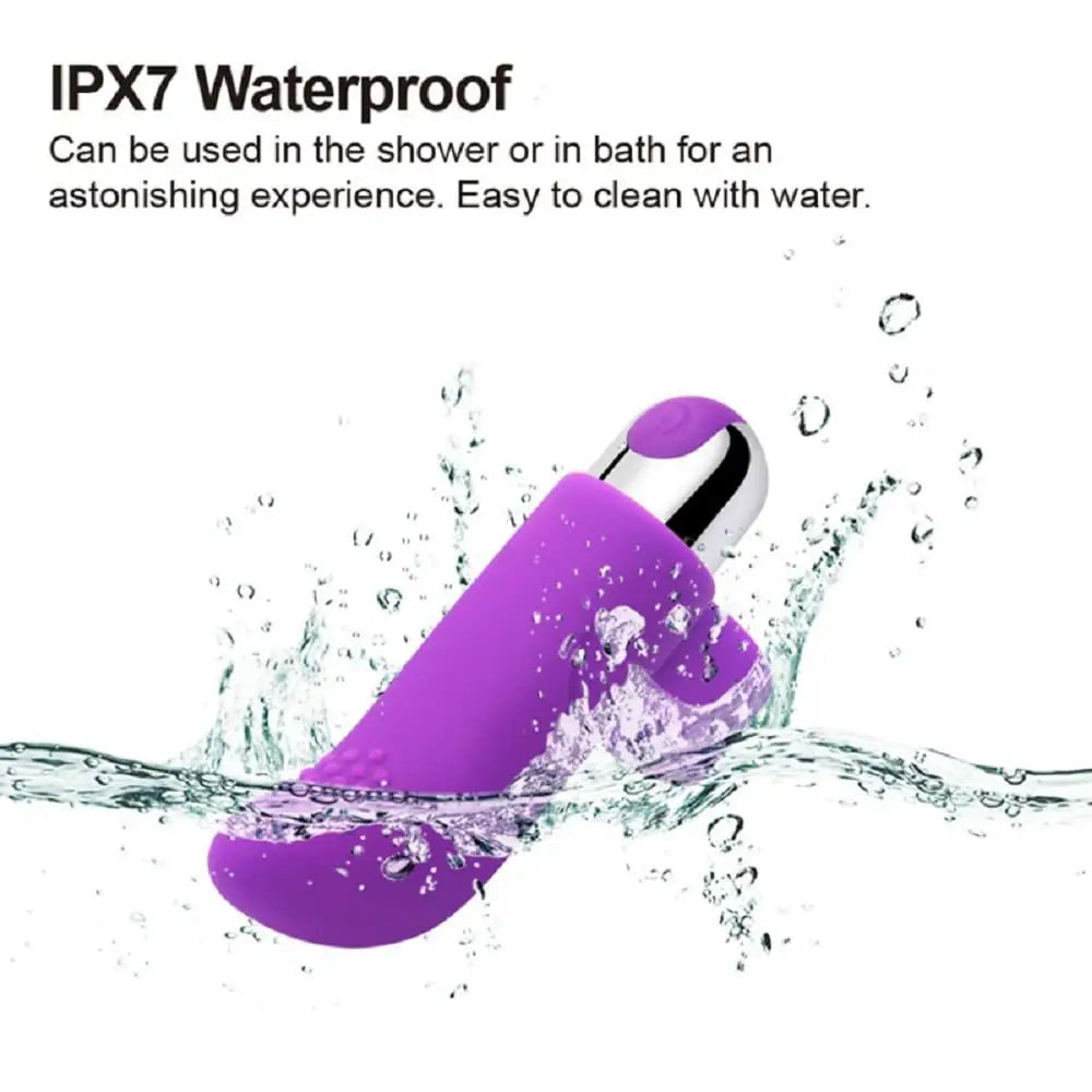 10 Vibration Mode Clit Clitoris Stimulation Sex Toy Masturbation Flirtation Banger Massager Mini Finger Vibrator for Women