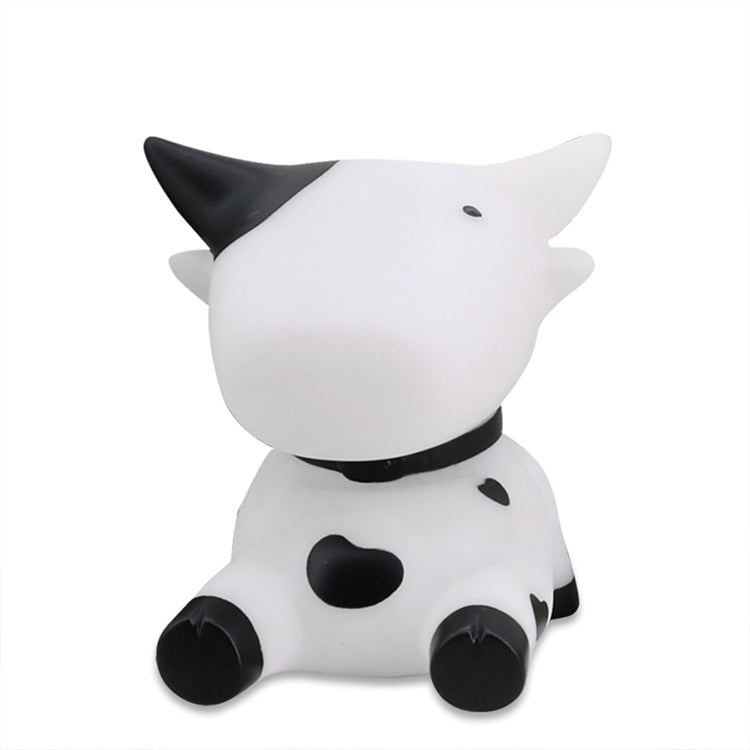 et Portable Mignon Veilleuse Dessin Animé Vache Rose Image Chambre Dortoir Protection des Yeux Veilleuse éClairéE