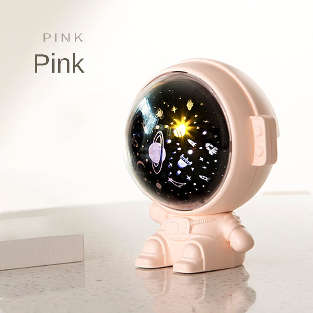Astronaut Buddy Galaxy Star Projector Spaceman Room Ceiling Aesthetic Decor Starry Night Light Lamp Gifts with Bedroom Lullaby Music Function for Kids,Boys,Girls,Solar System Space Lovers