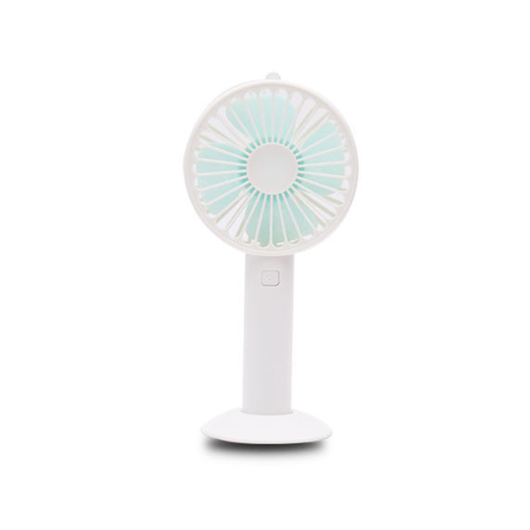 USB Handheld Small Fan Mini Portable Rechargeable Student Desktop Night Light Silent Small Electric Fan Wholesale