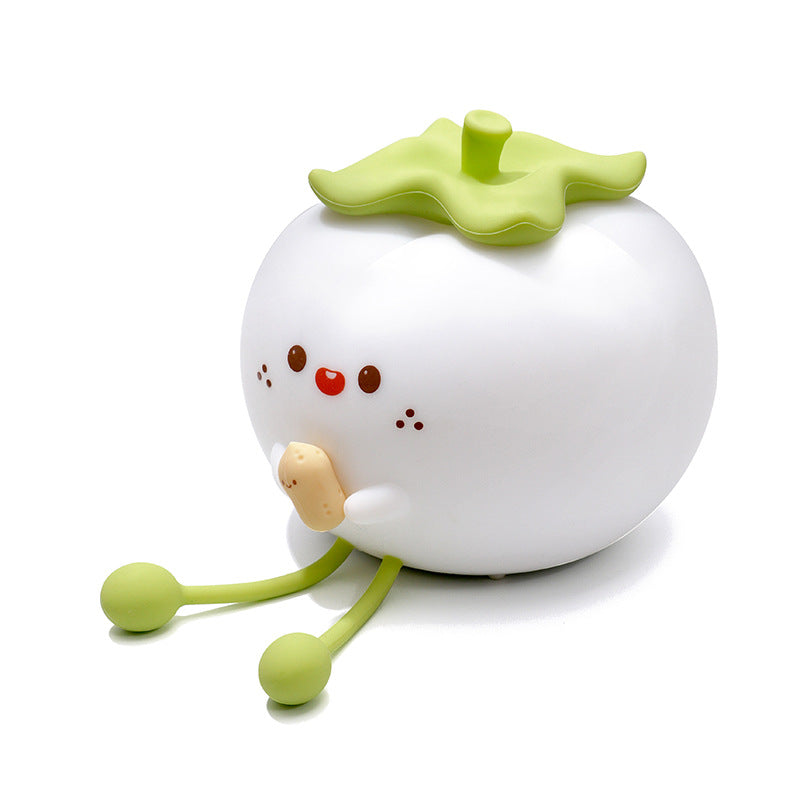 Veilleuse en silicone pour, veilleuse spongieuse pour - Adorable lampe multicolore kaki,Veilleuses tactiles à 3 niveaux, réglables, multicolores, avec chargeur USB, pour chambre à coucher