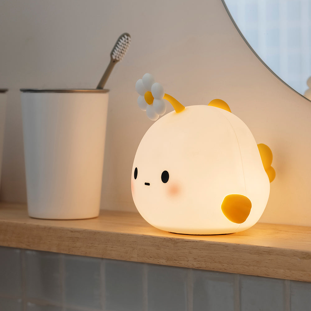 Small Night Light Cute FishShaped Desk Lamp Lamp with Rechargeable 3Level Dimming and Timer Ideal for Childrens Room Nursing Indirect Lighting Cute Goodnight Light for Bedroom Baby Birthday Gift Childrens Gift Christmas Gift