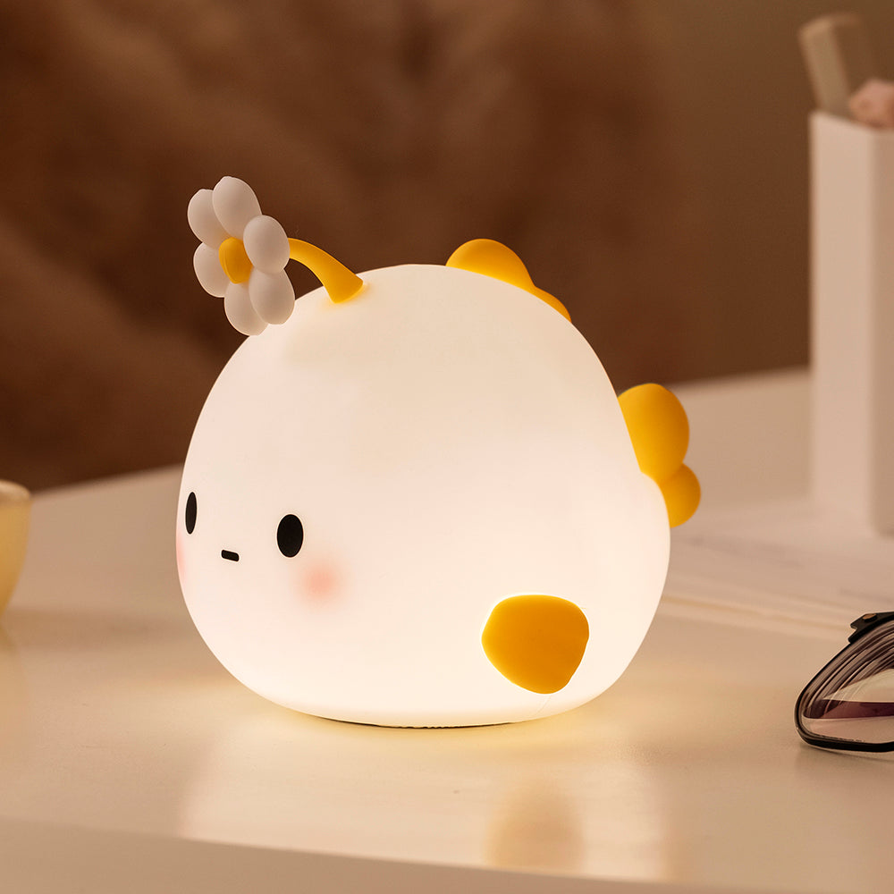 Small Night Light Cute FishShaped Desk Lamp Lamp with Rechargeable 3Level Dimming and Timer Ideal for Childrens Room Nursing Indirect Lighting Cute Goodnight Light for Bedroom Baby Birthday Gift Childrens Gift Christmas Gift