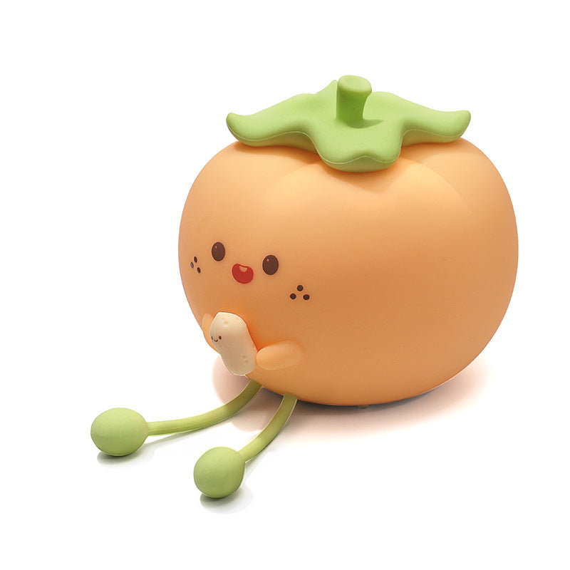 Veilleuse en silicone pour, veilleuse spongieuse pour - Adorable lampe multicolore kaki,Veilleuses tactiles à 3 niveaux, réglables, multicolores, avec chargeur USB, pour chambre à coucher