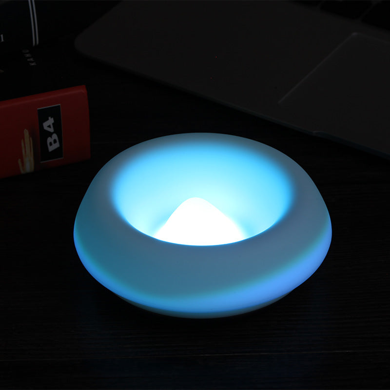 Touch Control Bedside Lamp Volcano Silica Gel Night Light Pat Pat Lights Portable Rechargeable LED Nightstand Lights Atmosphere Light for Bedroom Kids Room Baby Room Decoration Lamp